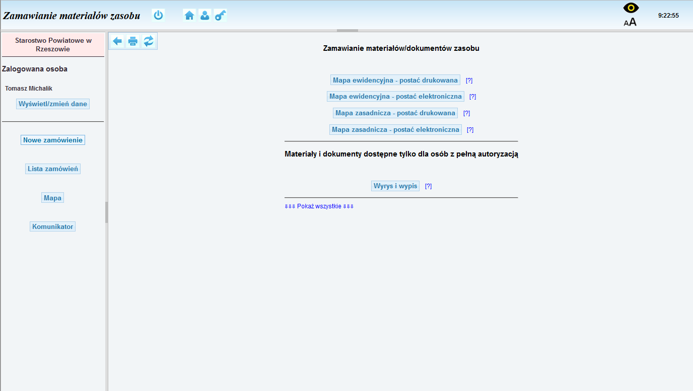 Udostępnienie materiałów dla osób fizycznych oraz gmin