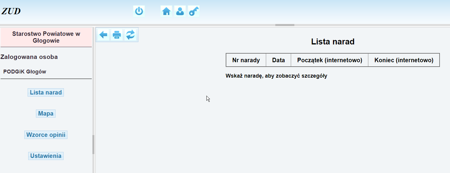 Internetowe narady koordynacyjne
